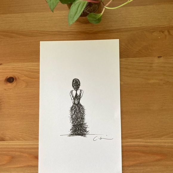 New Original Signed Artwork Ink on Paper - Picture 1 of 4